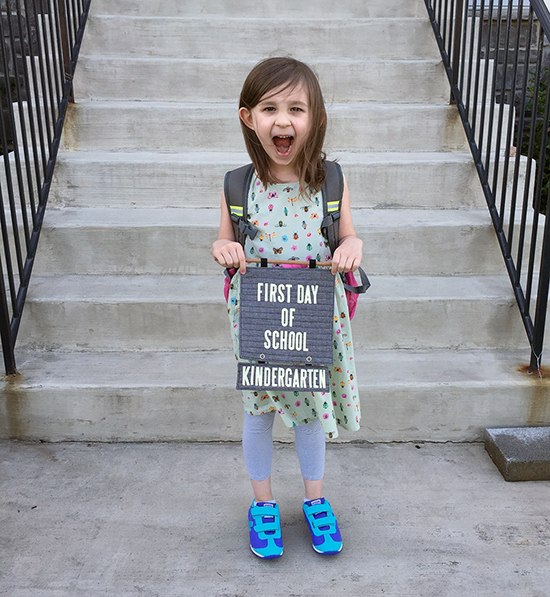 Reusable First Day of School Banner for Sizzix {an Art School Dropout's life}