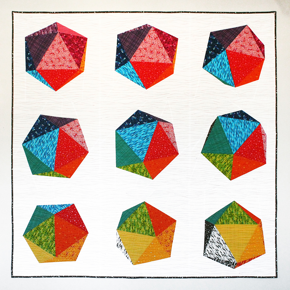 Geogram Blog Hop: Geogram by Samarra Khaja for Lecien Fabrics (projects by Jessee Maloney) {an Art School Dropout's life}